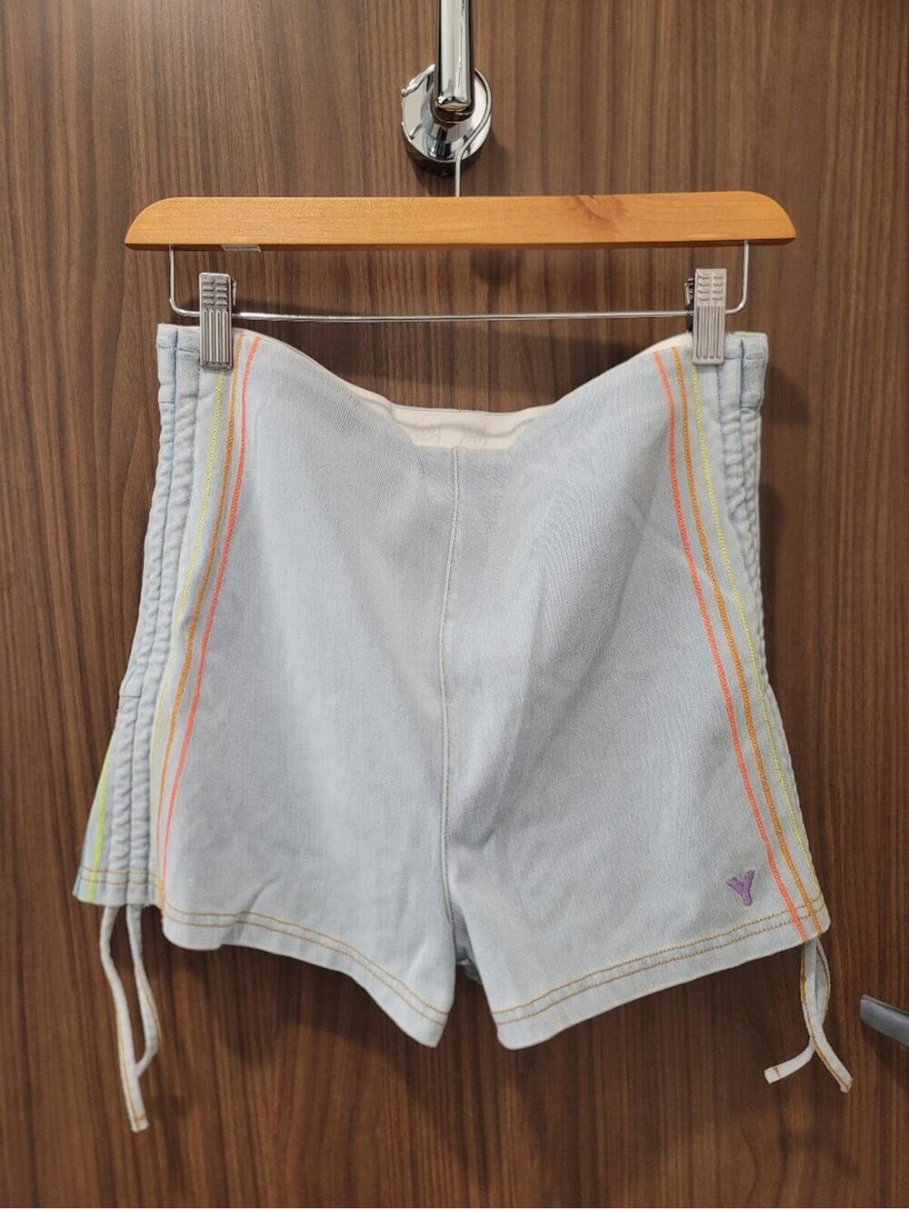 YITTY Denim Is Served Peek-A-Boo Short Retro Festival XL